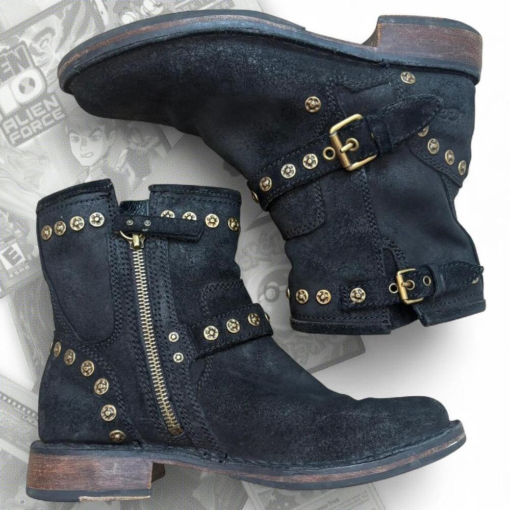 Ugg‎ Fabrizia Black Ankle Boots